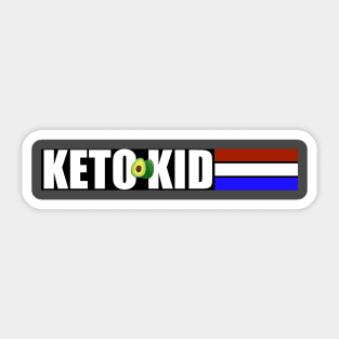 KETO KID - AVOCADO Sticker